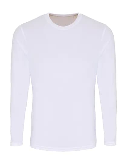 Men´s Long Sleeve Performance T-Shirt - White