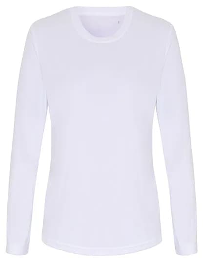 Women´s Long Sleeve Performance T-Shirt - White