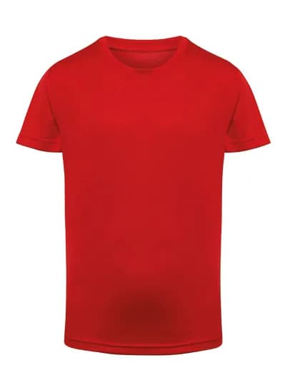 Kids Performance T-Shirt - Fire Red