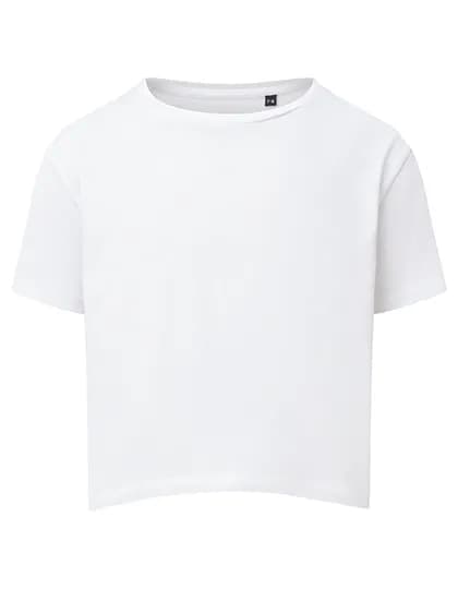 Kids Boxy Tee - White