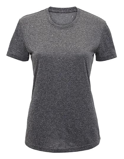 Women´s Recycled Performance T-Shirt - Black Melange