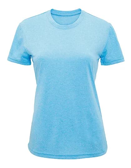 Women´s Recycled Performance T-Shirt - Turquoise Melange