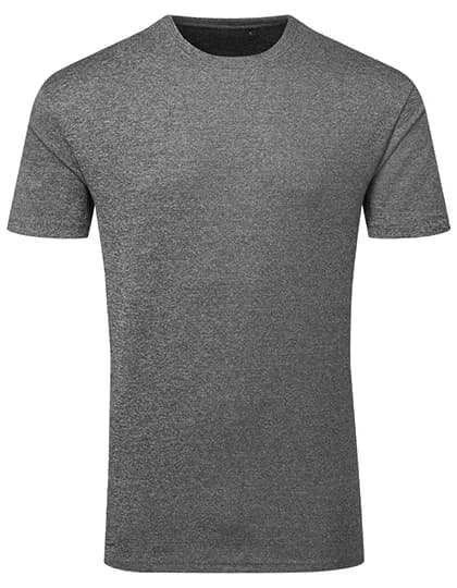 TriDri® Ion-Charge recycled textured tee - Black Melange