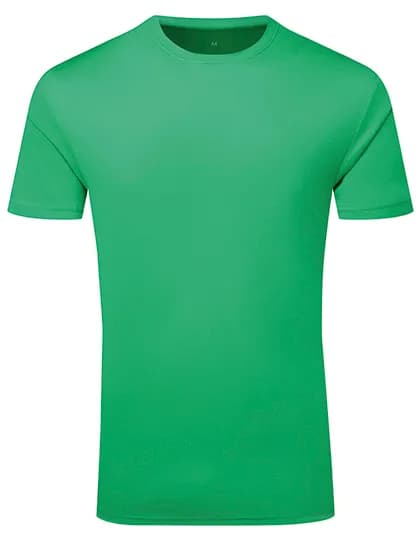 TriDri® Ion-Charge recycled textured tee - Bright Kelly
