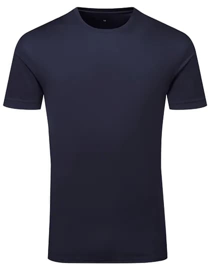 TriDri® Ion-Charge recycled textured tee - French Navy