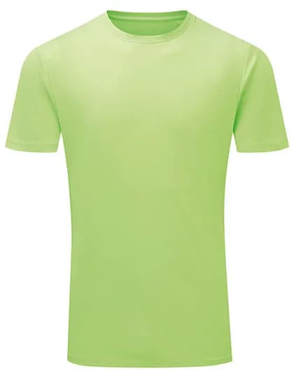 TriDri® Ion-Charge recycled textured tee - Lightning Green