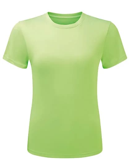 Womens TriDri® Ion-Charge recycled textured tee - Lightning Green