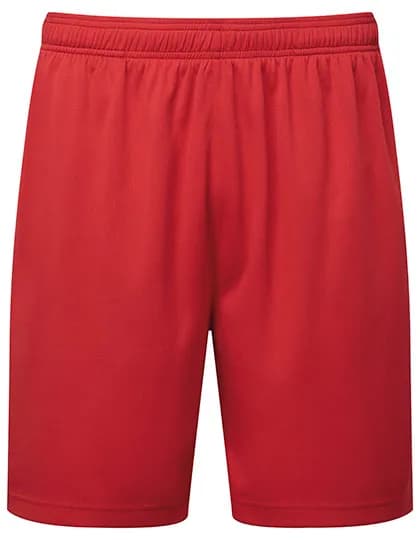 Unisex TriDri® Ion-Charge performance shorts - Fire Red