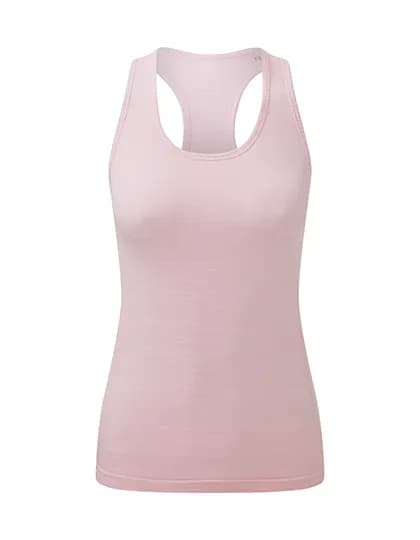 Women´s Recycled Seamless ´3D Fit´ Multi-Sport Flex Vest - Light Pink Melange