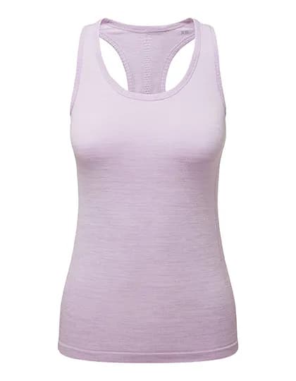 Women´s Recycled Seamless ´3D Fit´ Multi-Sport Flex Vest - Lilac Melange