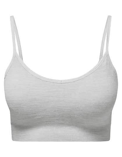 Women´s Recycled Seamless ´3D Fit´ Multi-Sport Flex Bra - Cool Grey Melange
