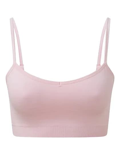 Women´s Recycled Seamless ´3D Fit´ Multi-Sport Flex Bra - Light Pink Melange