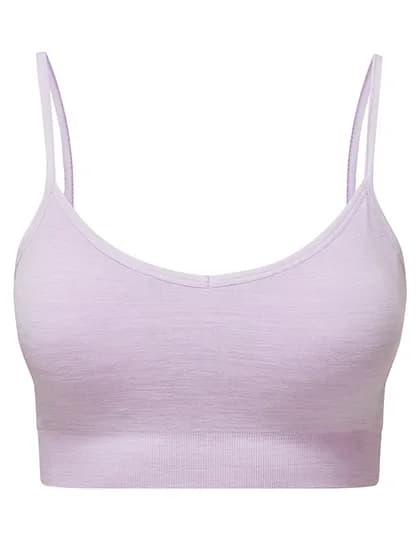 Women´s Recycled Seamless ´3D Fit´ Multi-Sport Flex Bra - Lilac Melange