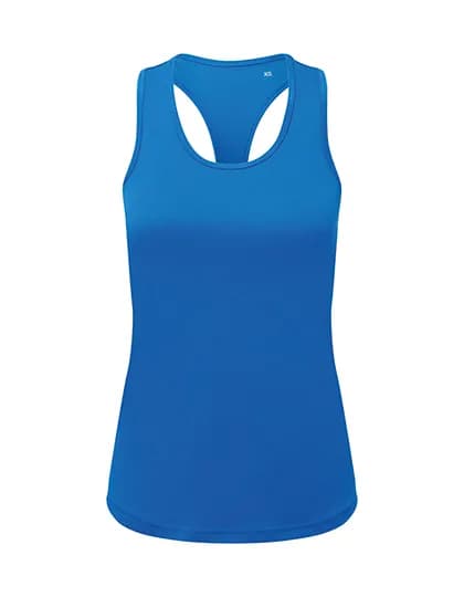 Women´s Recycled Performance Slim Racer Back Vest - Sapphire