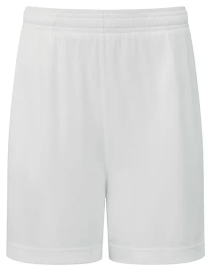 Kids TriDri® Ion-Charge performance shorts - White