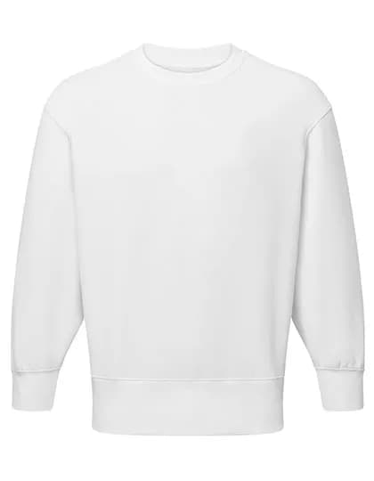 Unisex TriDri® oversized sweatshirt - White