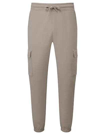 Unisex Cargo Recycled Joggers - Stone
