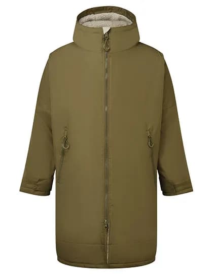 TriDri® All Seasons Waterproof Changing Robe - Olive/Natural