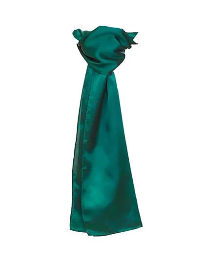 Satin Scarf - Bottle Green