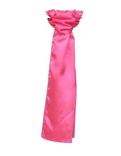 Satin Scarf - Fuchsia
