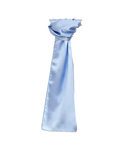 Satin Scarf - Light Blue