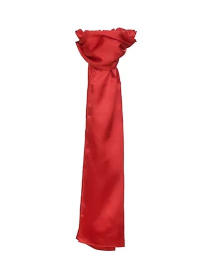 Satin Scarf - Red