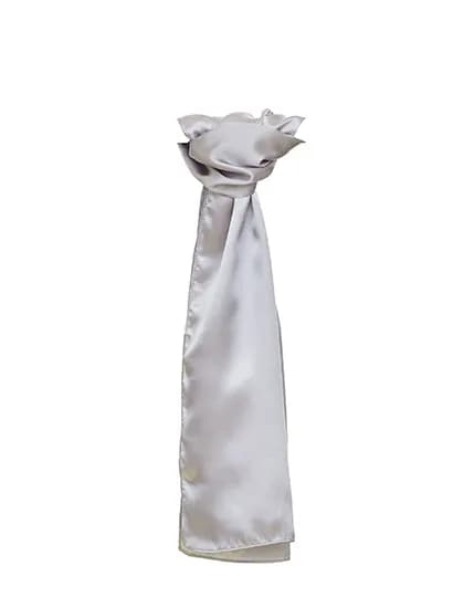 Satin Scarf - Silver