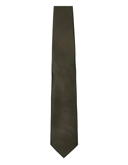 Satin Tie - Brown