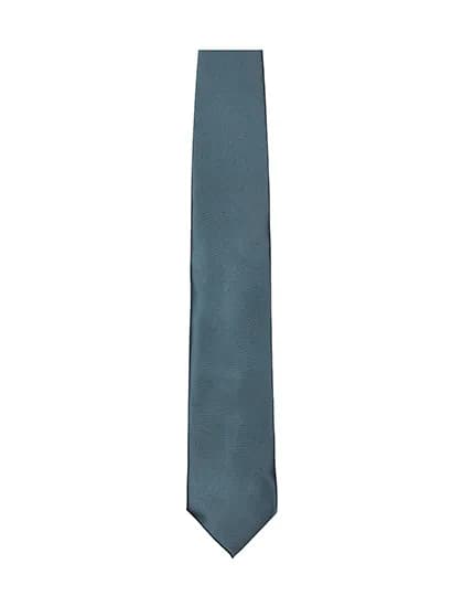 Satin Tie - Grey