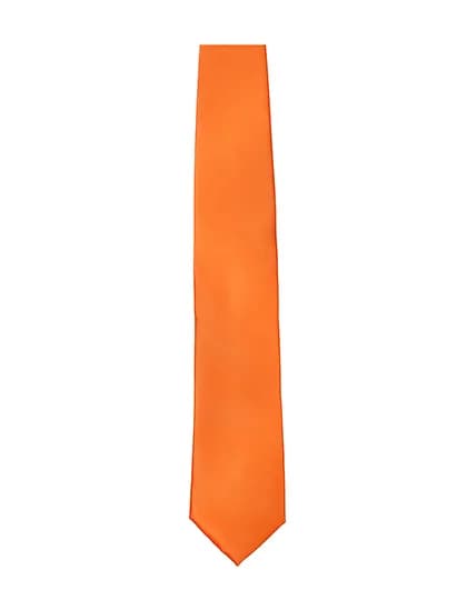 Satin Tie - Orange