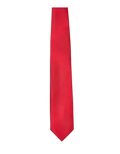 Satin Tie - Red