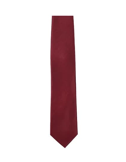 Twill Tie - Burgundy