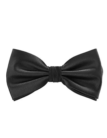 Satin Bow Tie - Black