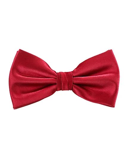 Satin Bow Tie - Burgundy
