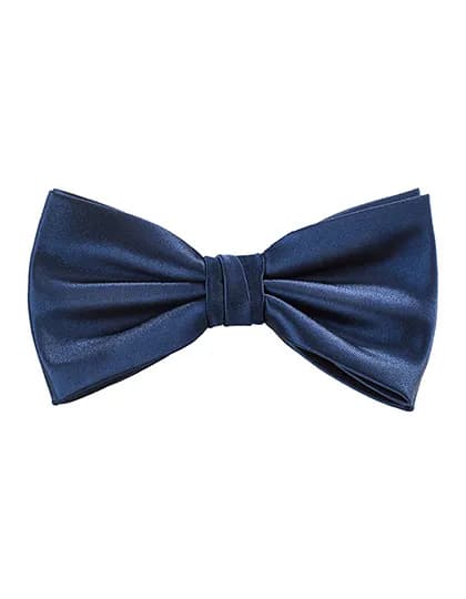 Satin Bow Tie - Navy