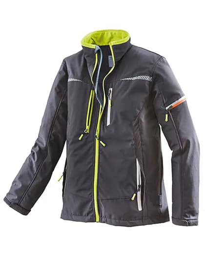 Men´s Softshell Jacket - Black/Lime