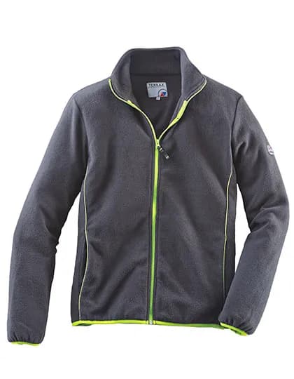 Men´s Professional Fleece Jacket - Black/Lime