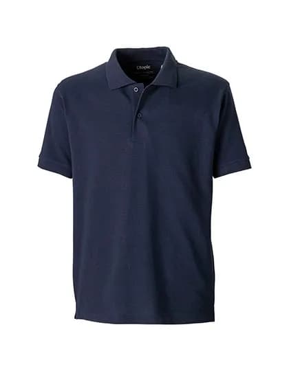 Unisex Short-Sleeved Polo Shirt - Blue