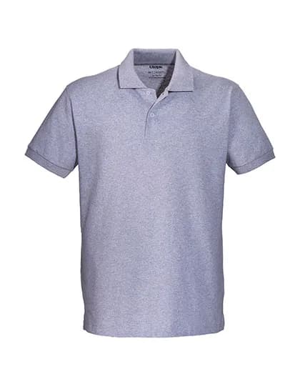 Unisex Short-Sleeved Polo Shirt - Grey