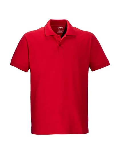 Unisex Short-Sleeved Polo Shirt - Red