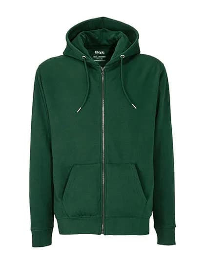 Unisex Hooded Jacket - Dark Green