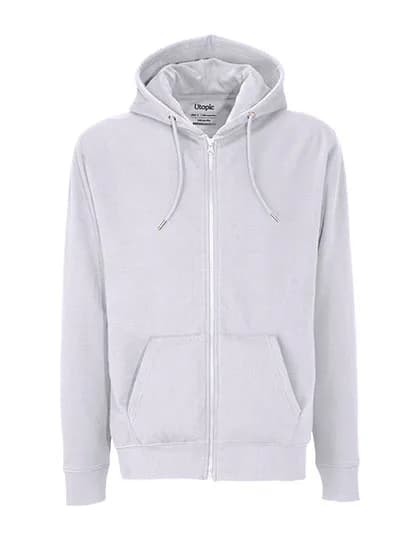 Unisex Hooded Jacket - White