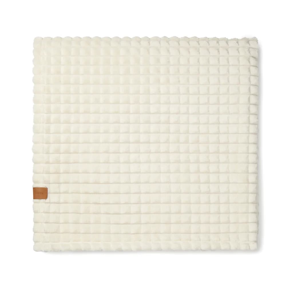 VINGA Branson Decke aus GRS recyceltem PET - beige