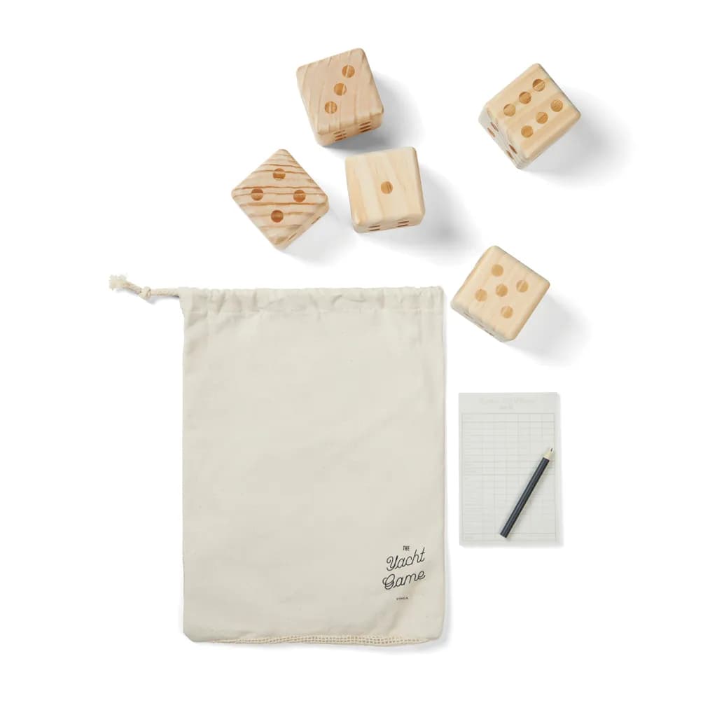 VINGA Outdoor Yacht Spiel - braun