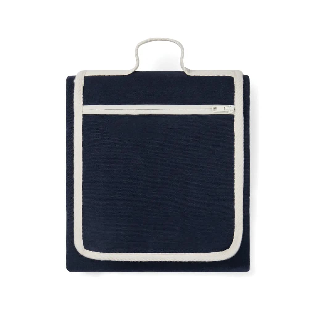 VINGA Volonne AWARE™ Picknickdecke aus recyceltem Canvas - blau
