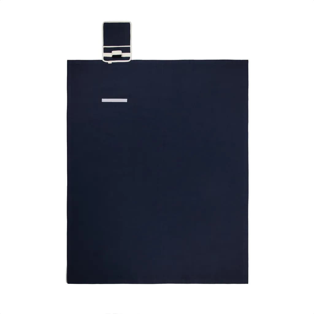 VINGA Volonne AWARE™ Picknickdecke aus recyceltem Canvas - blau