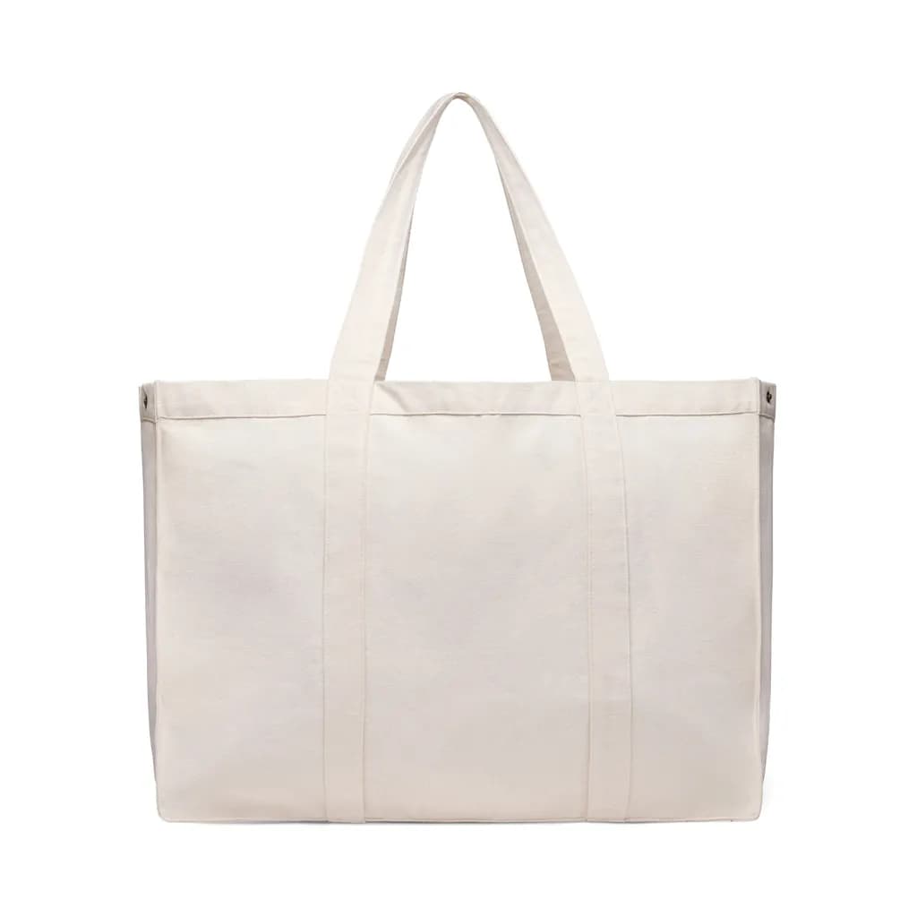 VINGA Hilo AWARE™ Maxi-Tasche aus recyceltem Canvas - off white