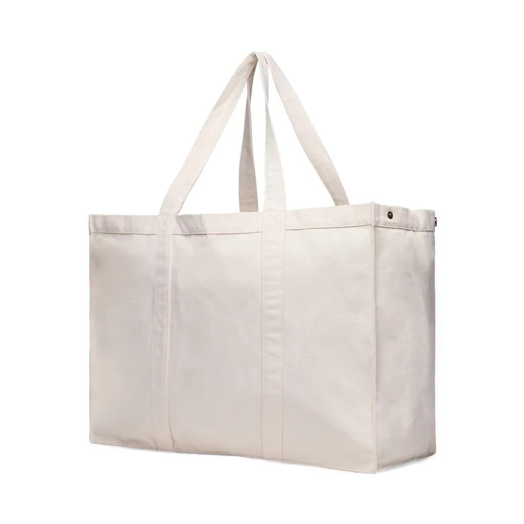 VINGA Hilo AWARE™ Maxi-Tasche aus recyceltem Canvas - off white
