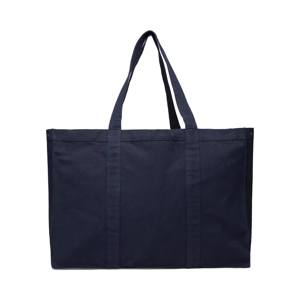 VINGA Hilo AWARE™ Maxi-Tasche aus recyceltem Canvas - navy blau