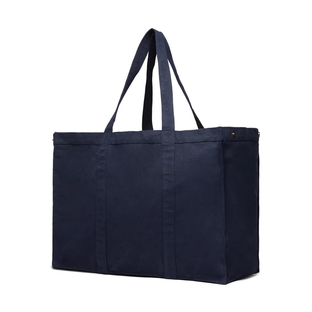 VINGA Hilo AWARE™ Maxi-Tasche aus recyceltem Canvas - navy blau